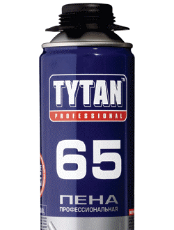 TYTAN Professional O₂ 65 (Титан-65) профессиональная полиуретановая монтажная пена, летняя TYTAN Professional O₂ 65 (Титан-65) профессиональная полиуретановая монтажная пена, летняя