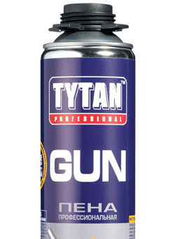 TYTAN Professional O₂ GUN (Титан) профессиональная полиуретановая монтажная пена, летняя TYTAN Professional O₂ GUN (Титан) профессиональная полиуретановая монтажная пена, летняя