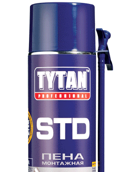 TYTAN Professional O₂ STD (Титан) полиуретановая монтажная пена, летняя TYTAN Professional O₂ STD (Титан) полиуретановая монтажная пена, летняя