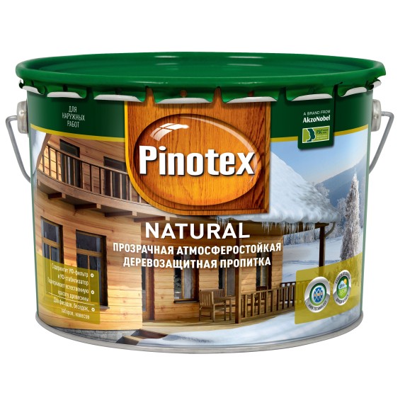 PINOTEX NATURAL (Пинотекс Натурал) - лессирующий состав для древесины PINOTEX NATURAL (Пинотекс Натурал) - лессирующий состав для древесины