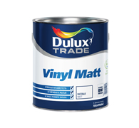 Dulux Trade Vinyl Matt водоэмульсионная матовая краска для стен и потолков Dulux Trade Vinyl Matt водоэмульсионная матовая краска для стен и потолков
