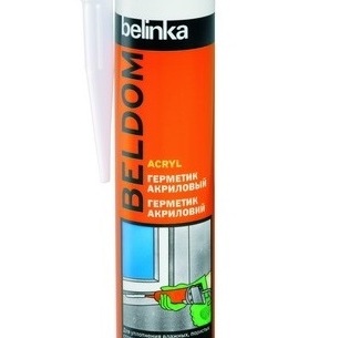 BELINKA BELDOM ACRYL (БЕЛИНКА БЕЛДОМ АКРИЛ) - герметик акриловый эластичный для уплотнения влажных поверхностей