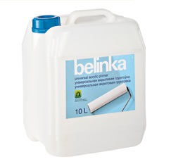 BELINKA UNIVERSAL ACRILIC PRIMER (БЕЛИНКА) - универсальная акриловая грунтовка 