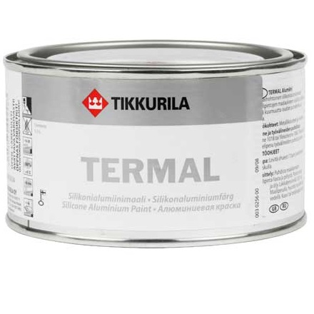 TERMAL SILIKONIALUMIINIMAALI (ТЕРМАЛ ТИККУРИЛА) - силиконоалюминиевая термостойкая краска