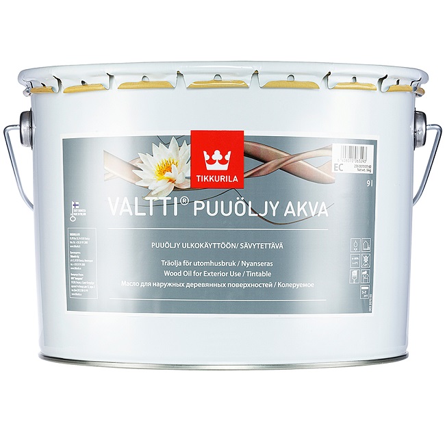 VALTTI PUUÖLJY AKVA (ВАЛТТИ АКВА ТИККУРИЛА) - водоразбавляемое масло для деревянных поверхностей VALTTI PUUÖLJY AKVA (ВАЛТТИ АКВА ТИККУРИЛА) - водоразбавляемое масло для деревянных поверхностей