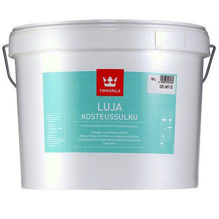 LUJA KOSTEUSSULKU (ЛУЯ ВЛАГОИЗОЛЯЦИОННАЯ ГРУНТОВКА ТИККУРИЛА) - водоразбавляемый грунт для влажных помещений LUJA KOSTEUSSULKU (ЛУЯ ВЛАГОИЗОЛЯЦИОННАЯ ГРУНТОВКА ТИККУРИЛА) - водоразбавляемый грунт для влажных помещений