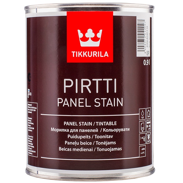 PIRTTI (ПИРТТИ ТИККУРИЛА) - водоразбавляемая морилка на акрилатной основе для дерева PIRTTI (ПИРТТИ ТИККУРИЛА) - водоразбавляемая морилка на акрилатной основе для дерева