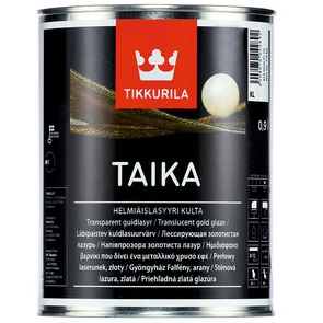 TAIKA (ТАЙКА ТИККУРИЛА) - одноцветная перламутровая золотистая лазурь, базис KL TAIKA (ТАЙКА ТИККУРИЛА) - одноцветная перламутровая золотистая лазурь, базис KL
