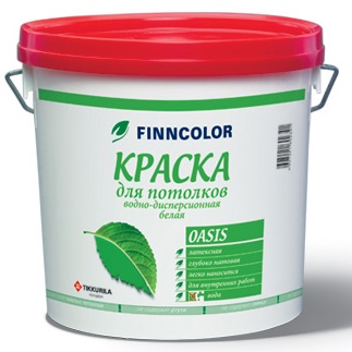 OASIS (ОАЗИС) краска для потолков водно-дисперсионная белая OASIS (ОАЗИС) краска для потолков водно-дисперсионная белая