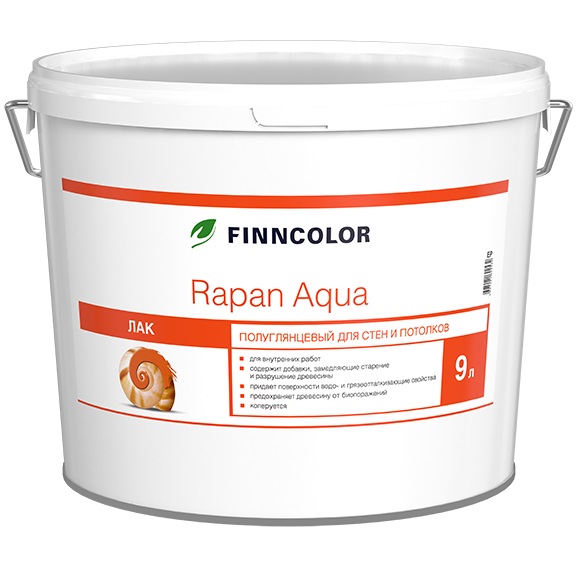 RAPAN AQUA (РАПАН АКВА) антисептирующий водный лак, матовый RAPAN AQUA (РАПАН АКВА) антисептирующий водный лак, матовый