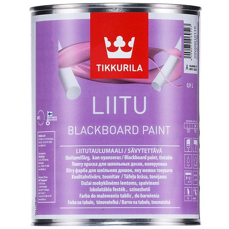 LIITU (ЛИИТУ ТИККУРИЛА) - краска для школьных досок, базис А LIITU (ЛИИТУ ТИККУРИЛА) - краска для школьных досок, базис А