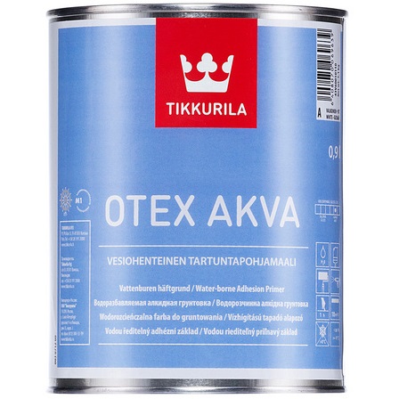 OTEX AKVA (ОТЕКС АКВА ТИККУРИЛА) - быстросохнущая водорастворимая адгезионная грунтовка OTEX AKVA (ОТЕКС АКВА ТИККУРИЛА) - быстросохнущая водорастворимая адгезионная грунтовка