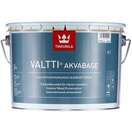 VALTTI AKVABASE (Валтти Аквабейс ТИККУРИЛА) - водоразбавимый грунтовочный антисептик для древесины VALTTI AKVABASE (Валтти Аквабейс ТИККУРИЛА) - водоразбавимый грунтовочный антисептик для древесины