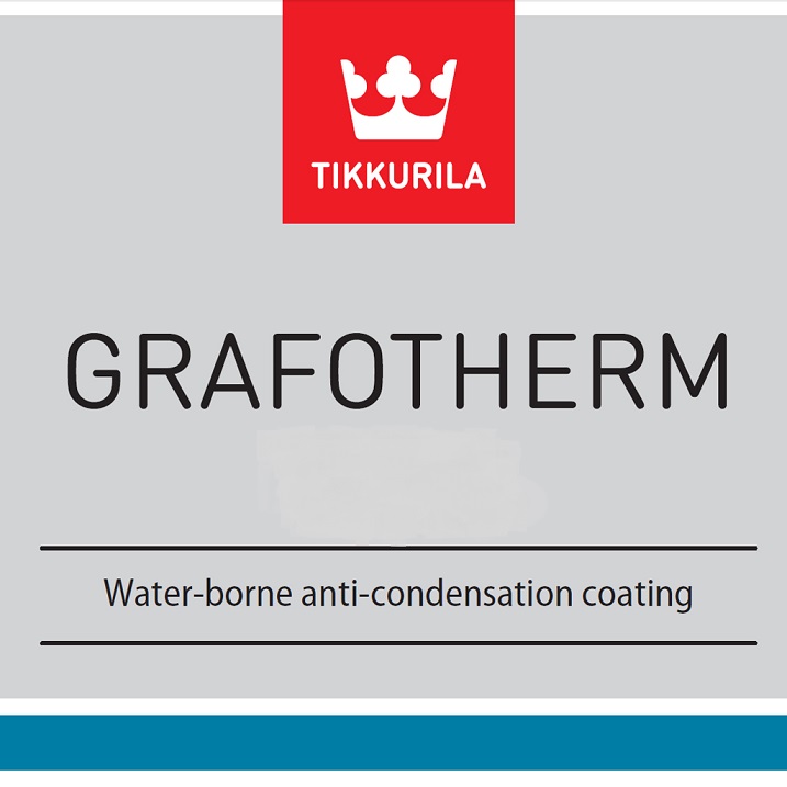 GRAFOTHERM (ГРАФОТЕРМ ТИККУРИЛА) - водоразбавляемая антиконденсатная краска GRAFOTHERM (ГРАФОТЕРМ ТИККУРИЛА) - водоразбавляемая антиконденсатная краска