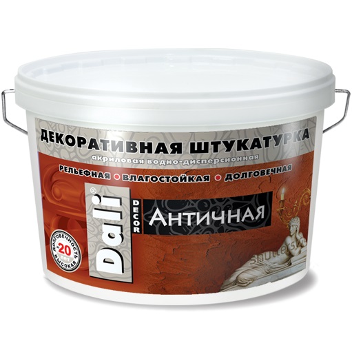 DALI-DECOR (ДАЛИ ДЕКОР) АНТИЧНАЯ - штукатурка акриловая декоративная DALI-DECOR (ДАЛИ ДЕКОР) АНТИЧНАЯ - штукатурка акриловая декоративная