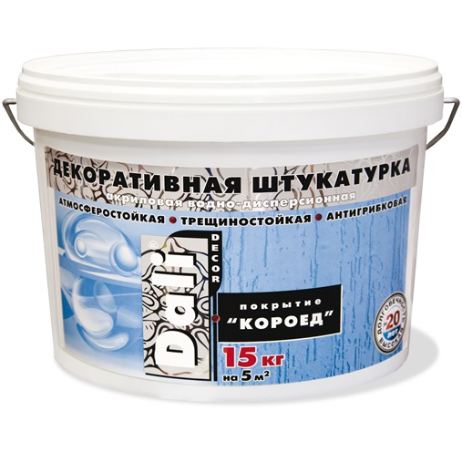 DALI-DECOR (ДАЛИ ДЕКОР) КОРОЕД - акриловая водно-дисперсионная декоративная штукатурка DALI-DECOR (ДАЛИ ДЕКОР) КОРОЕД - акриловая водно-дисперсионная декоративная штукатурка