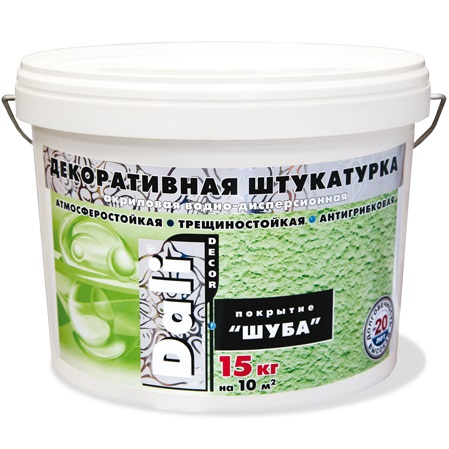 DALI-DECOR (ДАЛИ ДЕКОР) ШУБА - штукатурка акриловая декоративная DALI-DECOR (ДАЛИ ДЕКОР) ШУБА - штукатурка акриловая декоративная