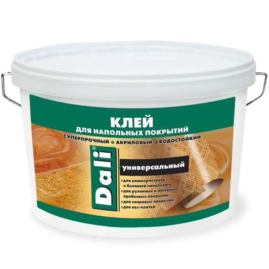 DALI (ДАЛИ) Клей для напольных покрытий универсальный акриловый DALI (ДАЛИ) Клей для напольных покрытий универсальный акриловый