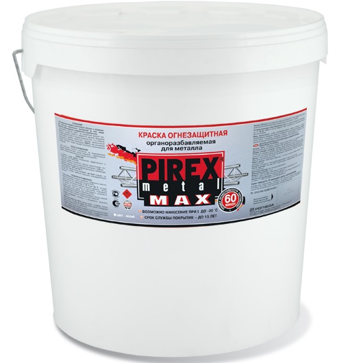 PIREX-METAL MAX ( ПИРЕКС МЕТАЛЛ МАКС) - всесезонная огнезащитная краска для стальных конструкций PIREX-METAL MAX ( ПИРЕКС МЕТАЛЛ МАКС) - всесезонная огнезащитная краска для стальных конструкций