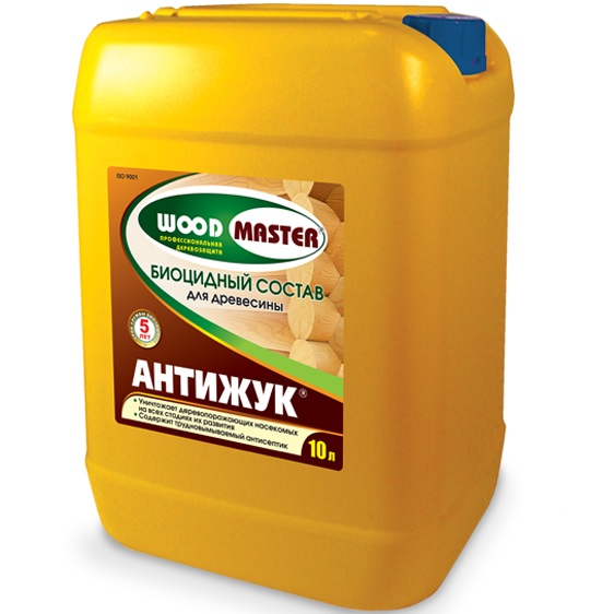WOODMASTER АНТИЖУК - биоцидный антисептический состав для древесины WOODMASTER АНТИЖУК - биоцидный антисептический состав для древесины