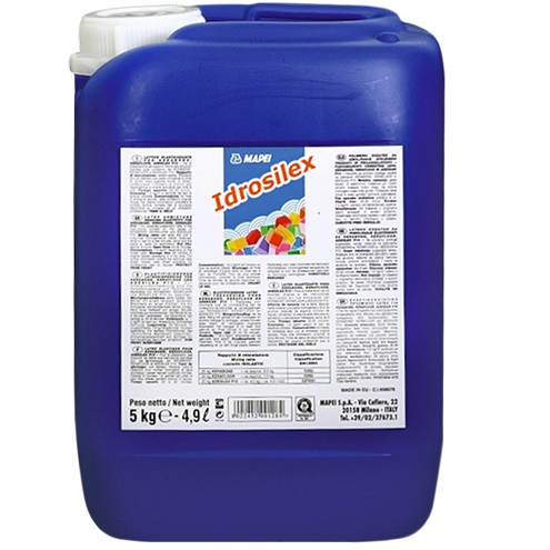 IDROSILEX (ИДРОСИЛЕКС) — жидкая гидроизоляционная добавка для цементных растворов