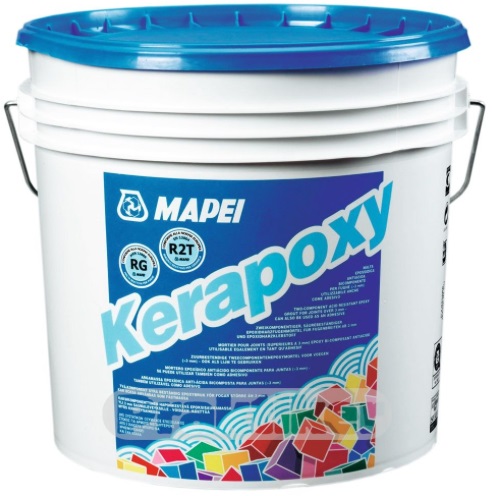 KERAPOXY MAPEI (КЕРАПОКСИ МАПЕЙ) двухкомпонентный эпоксидный состав для плитки и затирки швов №100, белый