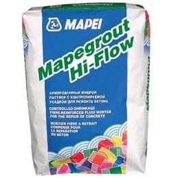 MAPEGROUT HI-FLOW - состав с компенсированной усадкой, армированным стекловолокном, для ремонта бетона MAPEGROUT HI-FLOW - состав с компенсированной усадкой, армированным стекловолокном, для ремонта бетона