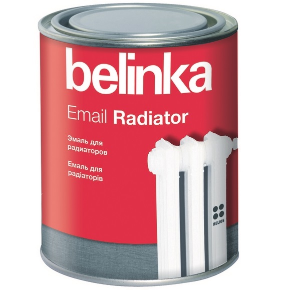 BELINKA EMAIL RADIATOR (БЕЛИНКА ЭМАЛЬ РАДИАТОРНАЯ) - эмаль для батарей и труб отопления