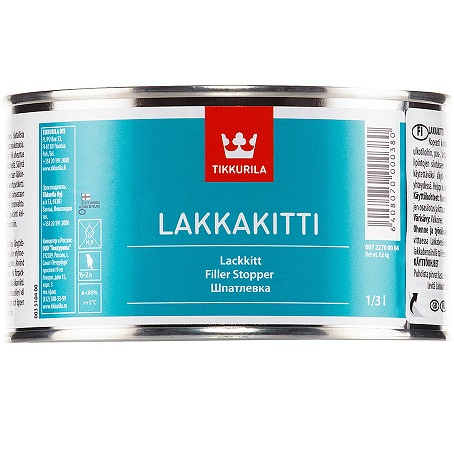 LAKKAKITTI (ЛАККАКИТТИ ТИККУРИЛА) - быстровысыхающая алкидная шпатлевка-наполнитель LAKKAKITTI (ЛАККАКИТТИ ТИККУРИЛА) - быстровысыхающая алкидная шпатлевка-наполнитель