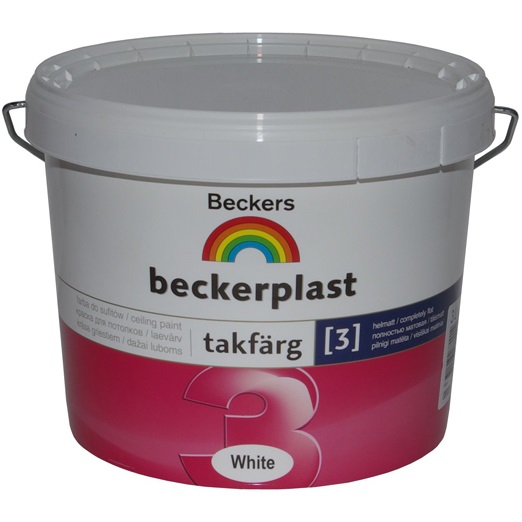 BECKERPLAST 3 (BECKERS) - матовая краска для стен и потолков BECKERPLAST 3 (BECKERS) - матовая краска для стен и потолков