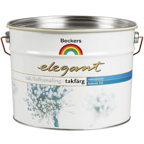 ELEGANT TAKFARG (BECKERS) - глубокоматовая краска для потолка ELEGANT TAKFARG (BECKERS) - глубокоматовая краска для потолка