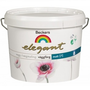 ELEGANT VAGGFARG MATT (BECKERS) - матовая краска для стен ELEGANT VAGGFARG MATT (BECKERS) - матовая краска для стен