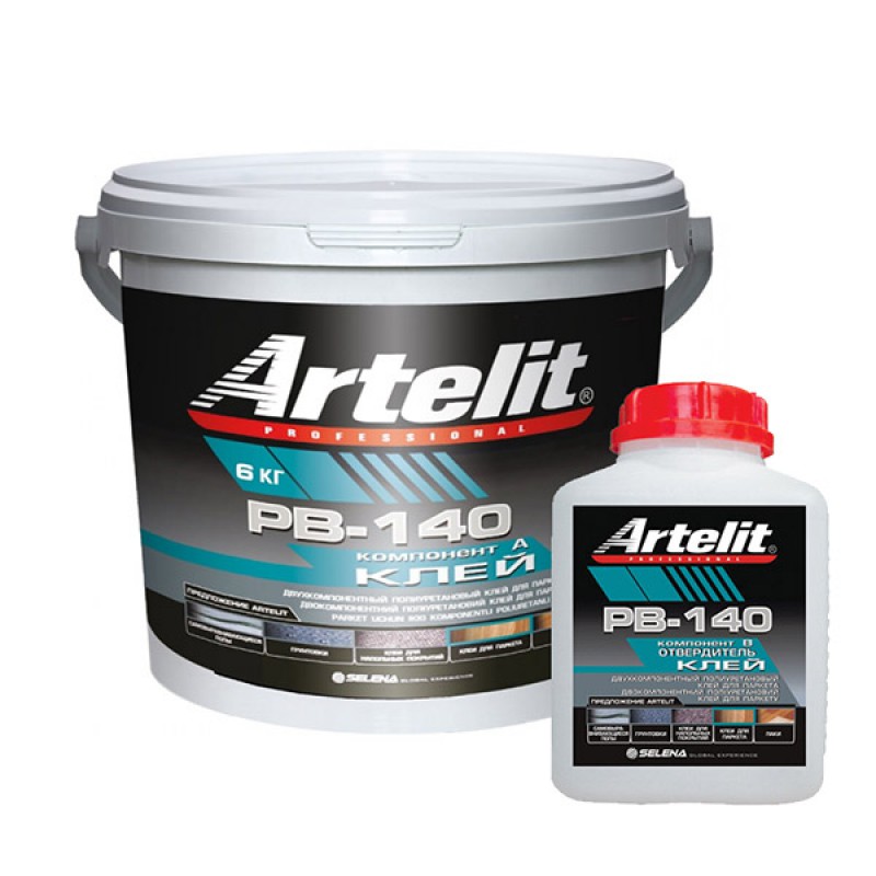 ARTELIT PB-140R (АРТЕЛИТ) - двухкомпонентный полиуретановый клей для паркета ARTELIT PB-140R (АРТЕЛИТ) - двухкомпонентный полиуретановый клей для паркета