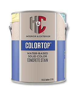 H&C CONCRETE STAIN SOLID COLOR WATER-BASED - акриловая лак-пропитка по бетону и камню H&C CONCRETE STAIN SOLID COLOR WATER-BASED - акриловая лак-пропитка по бетону и камню
