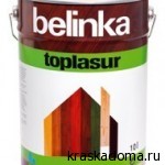 BELINKA TOPLASUR (БЕЛИНКА ТОПЛАЗУРЬ) — краска-лазурь для декоративной отделки и защиты древесины