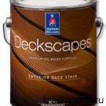 DECKSCAPES EXTERIOR OIL-BASED STAIN (SHERWIN-WILLIAMS) - пропитка масляная для дерева наружного применения DECKSCAPES EXTERIOR OIL-BASED STAIN (SHERWIN-WILLIAMS) - пропитка масляная для дерева наружного применения