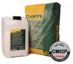 ELASTOCEM - цементная двухкомпонентная эластичная гидроизоляционная смесь для внутренних и наружных работ ELASTOCEM - цементная двухкомпонентная эластичная гидроизоляционная смесь для внутренних и наружных работ