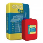 COVERFLEX - цементная двухкомпонентная эластично-пластичная гидроизоляционная смесь для внутренних и наружных работ, бассейнов COVERFLEX - цементная двухкомпонентная эластично-пластичная гидроизоляционная смесь для внутренних и наружных работ, бассейнов