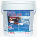 STARLIKE DEFENDER - антибактериальная эпоксидная затирочная смесь для керамической плитки, светло-серый С.220 STARLIKE DEFENDER - антибактериальная эпоксидная затирочная смесь для керамической плитки, светло-серый С.220