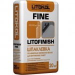 LITOFINISH FINE - шпатлевка финишная белая полимерная для внутренних работ LITOFINISH FINE - шпатлевка финишная белая полимерная для внутренних работ