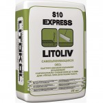 LITOLIV S10 EXPRESS - самовыравнивающаяся смесь быстрого схватывания для оснований слоем до 10 мм LITOLIV S10 EXPRESS - самовыравнивающаяся смесь быстрого схватывания для оснований слоем до 10 мм