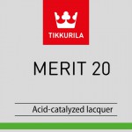 MERIT 20 (МЕРИТ 20 ТИККУРИЛА) - полуматовый двухкомпонентный лак для дерева MERIT 20 (МЕРИТ 20 ТИККУРИЛА) - полуматовый двухкомпонентный лак для дерева