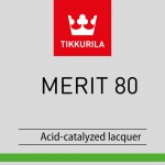 MERIT 80 (МЕРИТ 80 ТИККУРИЛА) - глянцевый двухкомпонентный лак для дерева MERIT 80 (МЕРИТ 80 ТИККУРИЛА) - глянцевый двухкомпонентный лак для дерева