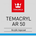 TEMACRYL AR 50 (ТЕМАКРИЛ АР 50 ТИККУРИЛА) - полуглянцевая акриловая отделочная краска, базис TVL TEMACRYL AR 50 (ТЕМАКРИЛ АР 50 ТИККУРИЛА) - полуглянцевая акриловая отделочная краска, базис TVL