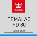 TEMALAC FD 80 (ТЕМАЛАК ФД 80 ТИККУРИЛА) - глянцевая быстровысыхающая алкидная эмаль, базис THL TEMALAC FD 80 (ТЕМАЛАК ФД 80 ТИККУРИЛА) - глянцевая быстровысыхающая алкидная эмаль, базис THL