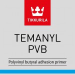 TEMANYL PVB (ТЕМАНИЛ ПВБ ТИККУРИЛА) - однокомпонентная быстровысыхающая адгезионная грунтовка, серая TEMANYL PVB (ТЕМАНИЛ ПВБ ТИККУРИЛА) - однокомпонентная быстровысыхающая адгезионная грунтовка, серая