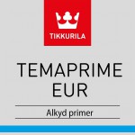 TEMAPRIME EUR (ТЕМАПРАЙМ ЕУР ТИККУРИЛА) - быстровысыхающая алкидная грунтовка, красная TEMAPRIME EUR (ТЕМАПРАЙМ ЕУР ТИККУРИЛА) - быстровысыхающая алкидная грунтовка, красная