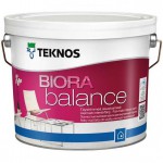 BIORA BALANCE TEKNOS (БИОРА БАЛАНС) - матовая акрилатная краска для сухих помещений, база 1 BIORA BALANCE TEKNOS (БИОРА БАЛАНС) - матовая акрилатная краска для сухих помещений, база 1