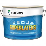 SUPERLATEKSI TEKNOS (СУПЕРЛАТЕКСИ) - матовая краска для стен и потолков, база 1 SUPERLATEKSI TEKNOS (СУПЕРЛАТЕКСИ) - матовая краска для стен и потолков, база 1