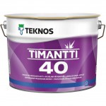 TIMANTTI 40 TEKNOS (ТИМАНТИ 40) - полуглянцевая акрилатная краска, база 1 TIMANTTI 40 TEKNOS (ТИМАНТИ 40) - полуглянцевая акрилатная краска, база 1